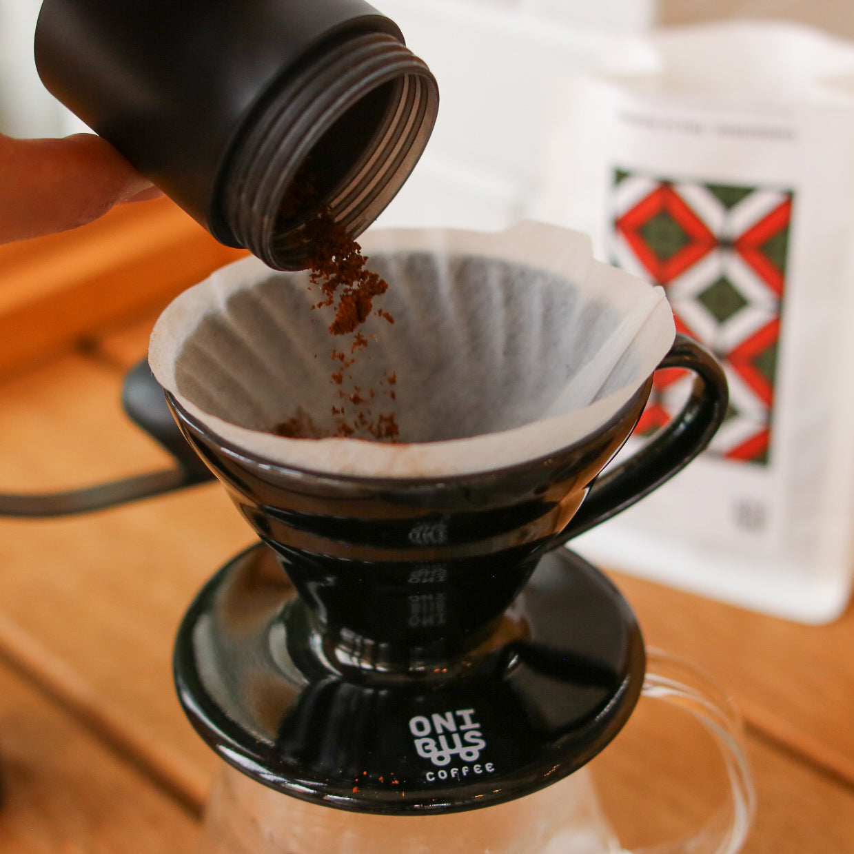 HARIO ゼブラン コーヒーミル ステンレスカッター | ONIBUS COFFEE