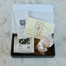 Load image into Gallery viewer, COFFEE BEANS &amp; VEGAN COOKIES GIFT BOX